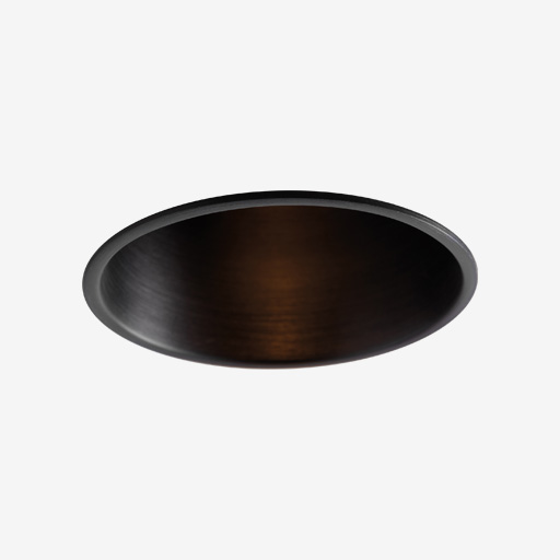 [MDL-11620081] Thimble Recessed 74 1x IP55 LED 2700K Medium DE Black Brushed Anodised