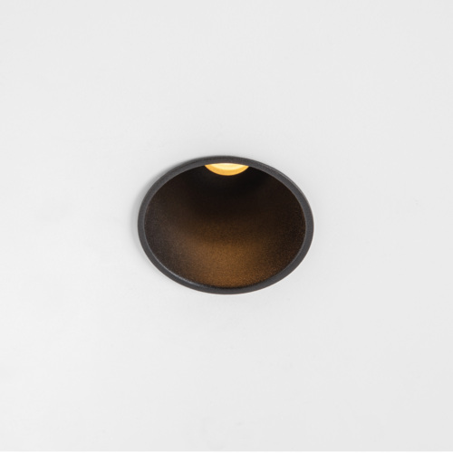 [MDL-11620032] Thimble Recessed 74 1x IP55 LED 2700K Medium DE Black Structure