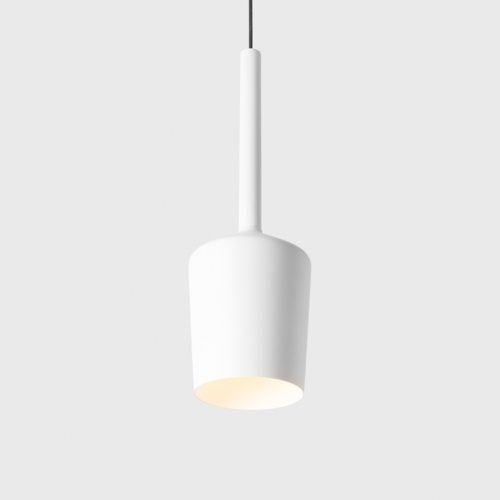 Tulip Blossom Suspended Surface Power Feed 1x A60 E27 White Structure