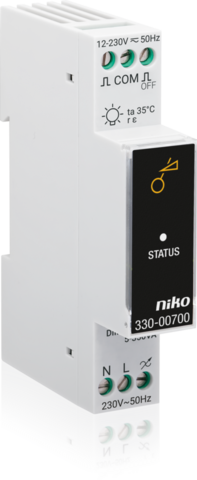 [NIK-330-00700] UNIVERSELE MODULAIRE DIMMER MET CAB-ONTSTORING