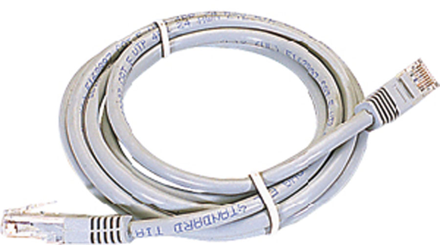 UTP kabel - RJ45 mannelijk - RJ45 mannelijk - Cat. 5E - Grijs - 3m