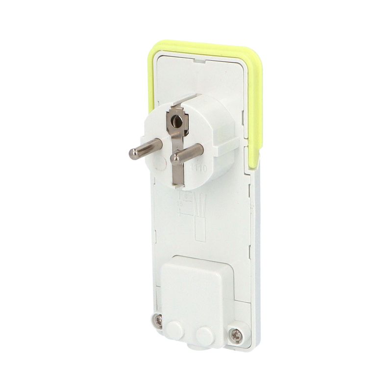 [VDE-1110] Ultra Platte Stekker Wit