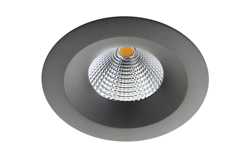 Uniled Isosafe IP65 Airtight grafiet 2700K Fase afsnijding