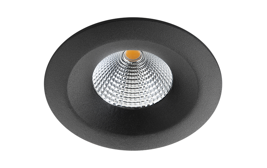 Uniled Isosafe IP65 Airtight zwart 2700K Fase afsnijding