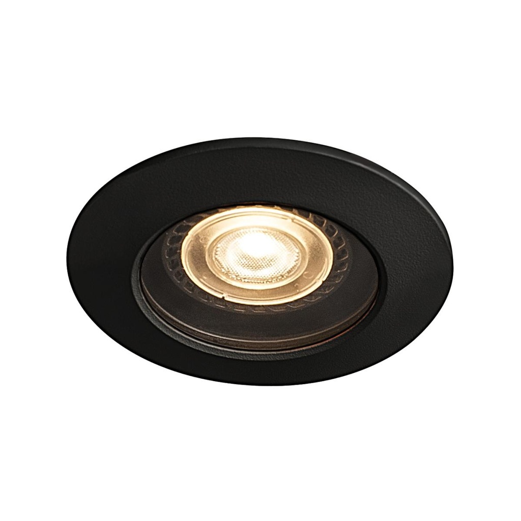 [SLV-1001930] VARU QPAR51 DL, outdoor inbouwarmatuur voor plafond, zwart, IP20/65