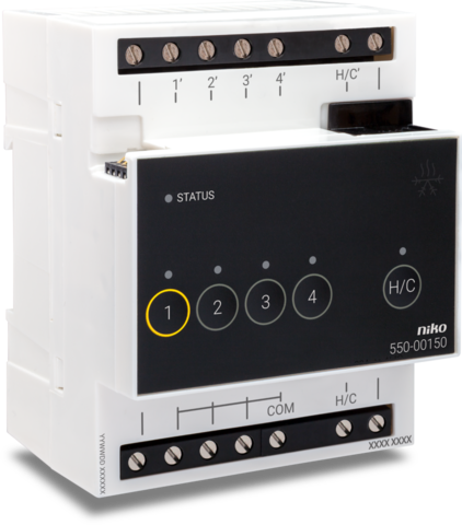 [NIK-550-00150] VERWARMINGS- OF KOELINGSMODULE VOOR NIKO HOME CONTROL
