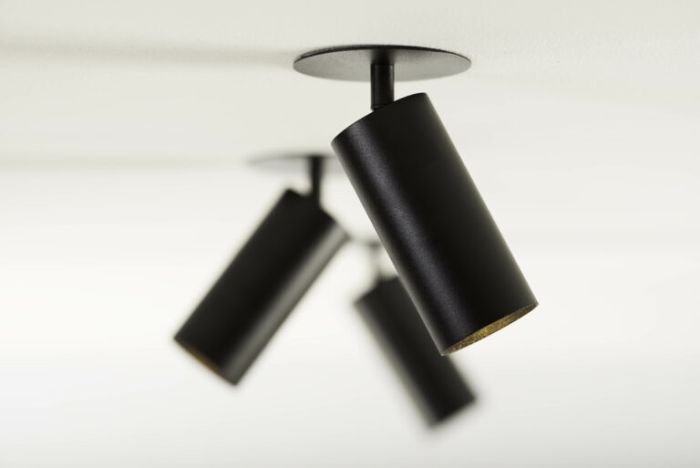 VICTOR 120 C1B Ø9cm excl. driver suspension white 6W LED 25° 2700K