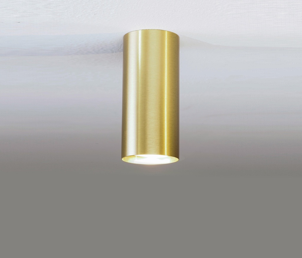 VICTOR 120 GU10 ceiling brushed brass 8W (GU10)*