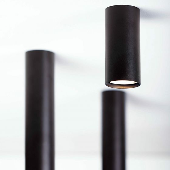 [TOS-T104C1HZL] VICTOR CEILING GU10 120 black 8W (GU10)*