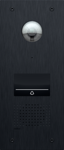 VIDEOBUITENPOST VOOR NIKO HOME CONTROL, MET 1 AANRAAKTOETS