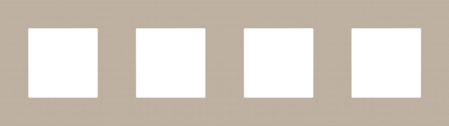 [NIK-166-76400] VIERVOUDIGE AFDEKPLAAT MET 71MM CENTERAFSTAND