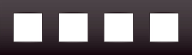 VIERVOUDIGE AFDEKPLAAT MET 71MM CENTERAFSTAND