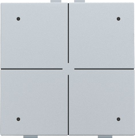 [NIK-121-52204] VIERVOUDIGE DRUKKNOP MET LEDS EN COMFORTSENSOREN