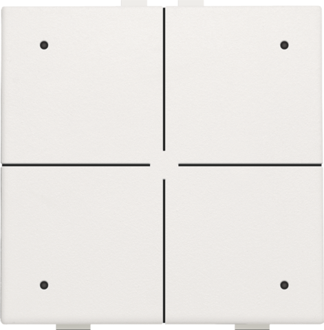 VIERVOUDIGE DRUKKNOP MET LEDS EN COMFORTSENSOREN