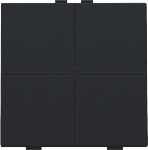 [NIK-161-51004] VIERVOUDIGE DRUKKNOP VOOR NIKO HOME CONTROL