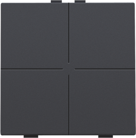 [NIK-122-51004] VIERVOUDIGE DRUKKNOP VOOR NIKO HOME CONTROL