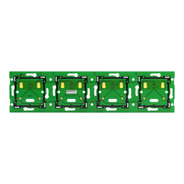 [NIK-550-14040] VIERVOUDIGE HORIZONTALE MUURPRINT VOOR NIKO HOME CONTROL