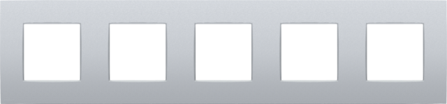 [NIK-132-76005] VIJFVOUDIGE AFDEKPLAAT MET 71MM CENTERAFSTAND