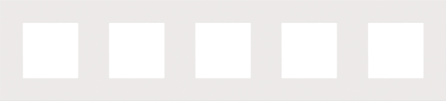 VIJFVOUDIGE AFDEKPLAAT MET 71MM CENTERAFSTAND