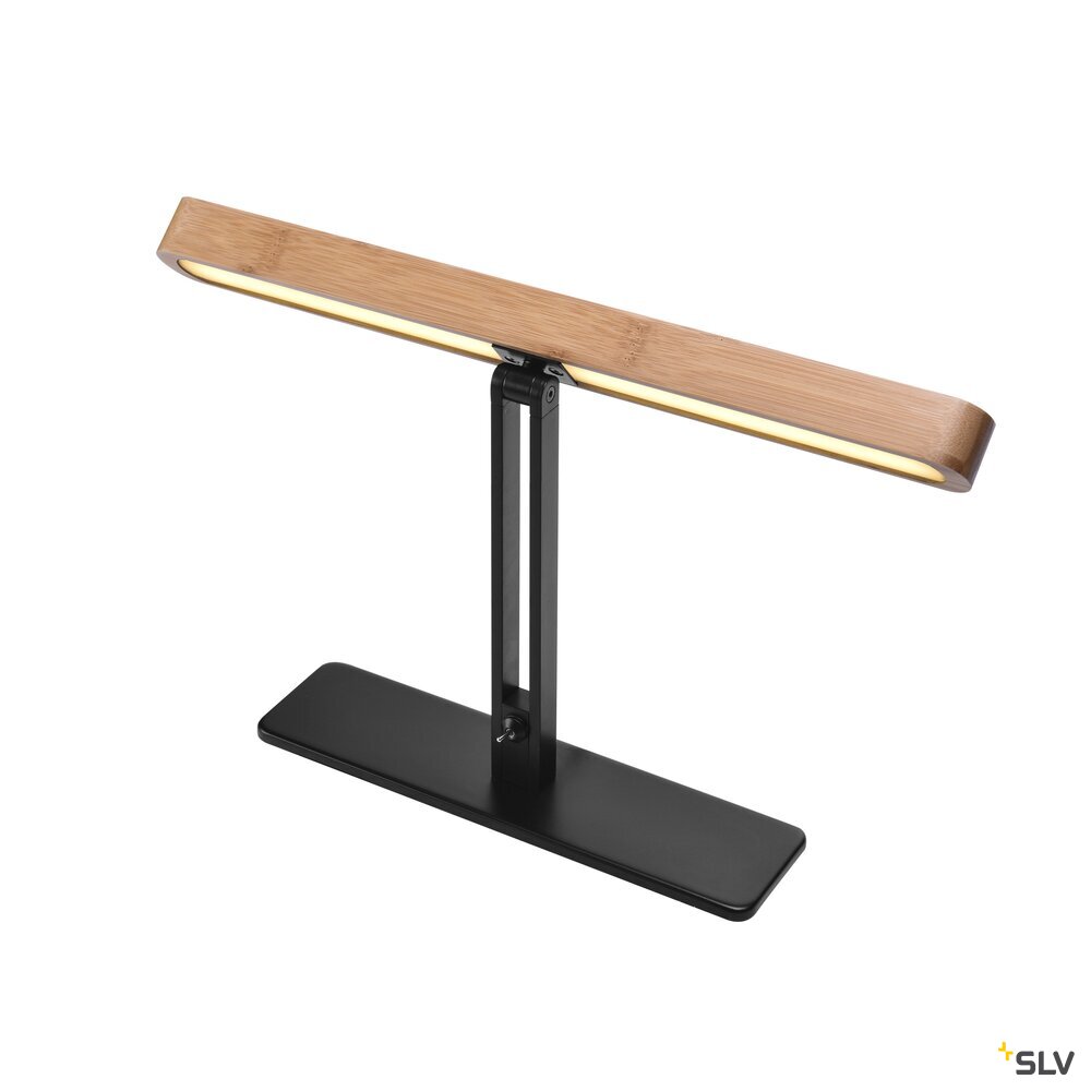 VINCELLI D TL, LED indoor tafellamp, bamboe, 2700K