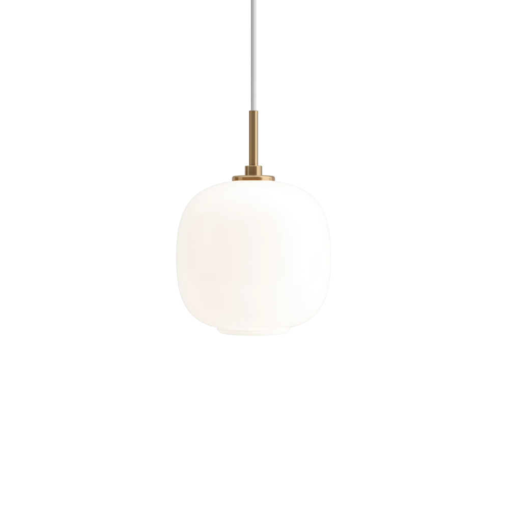 [LOP-5741100167] VL45 175 PENDANT 20W E14 WHITE OPAL