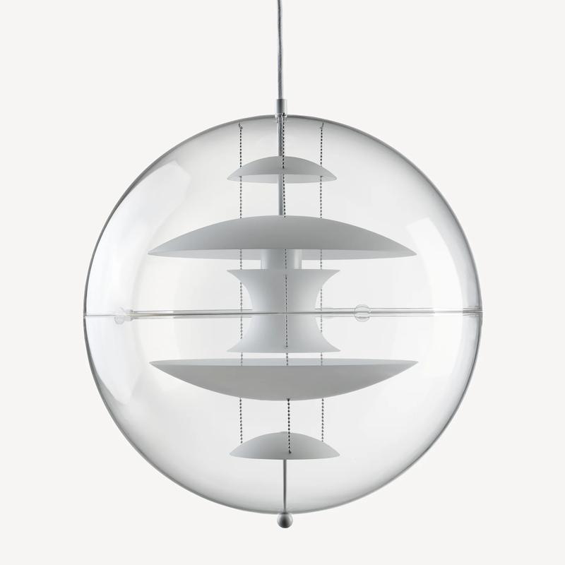 VP Globe Pendant Ø50 EU Opal Glass