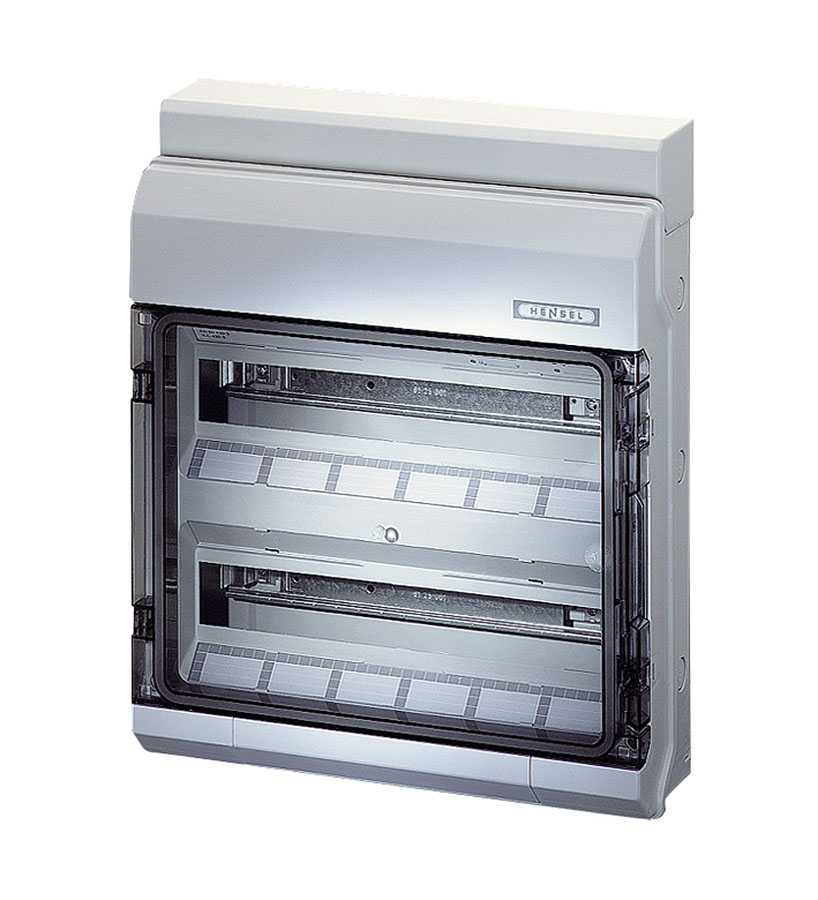 Verdeelkast IP65, 2x18 modules