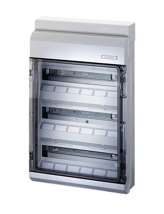 Verdeelkast IP65, 3x18 modules