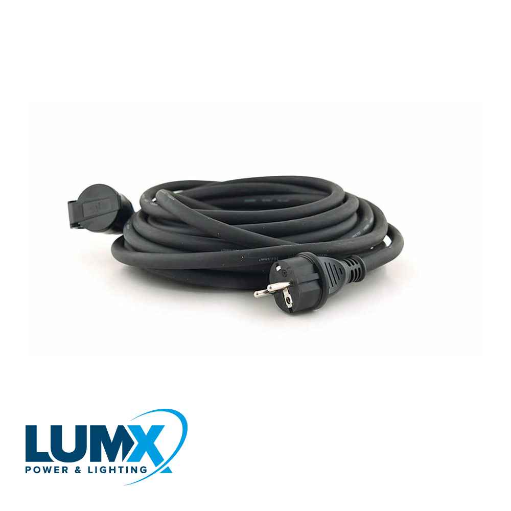 [PRO-LM40765] Verlengkabel stopcontact met klapdeksel - 25 m - H07RN-F
