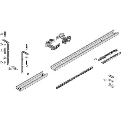 Verlengkit 1096mm Base+/Pro+/Tiga+/Aperto
