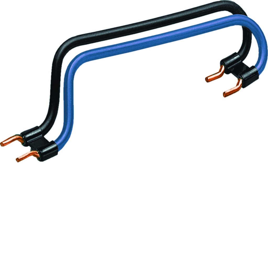 [HAG-KC250] Verticale overbrugging tussen rijen zwart/blauw