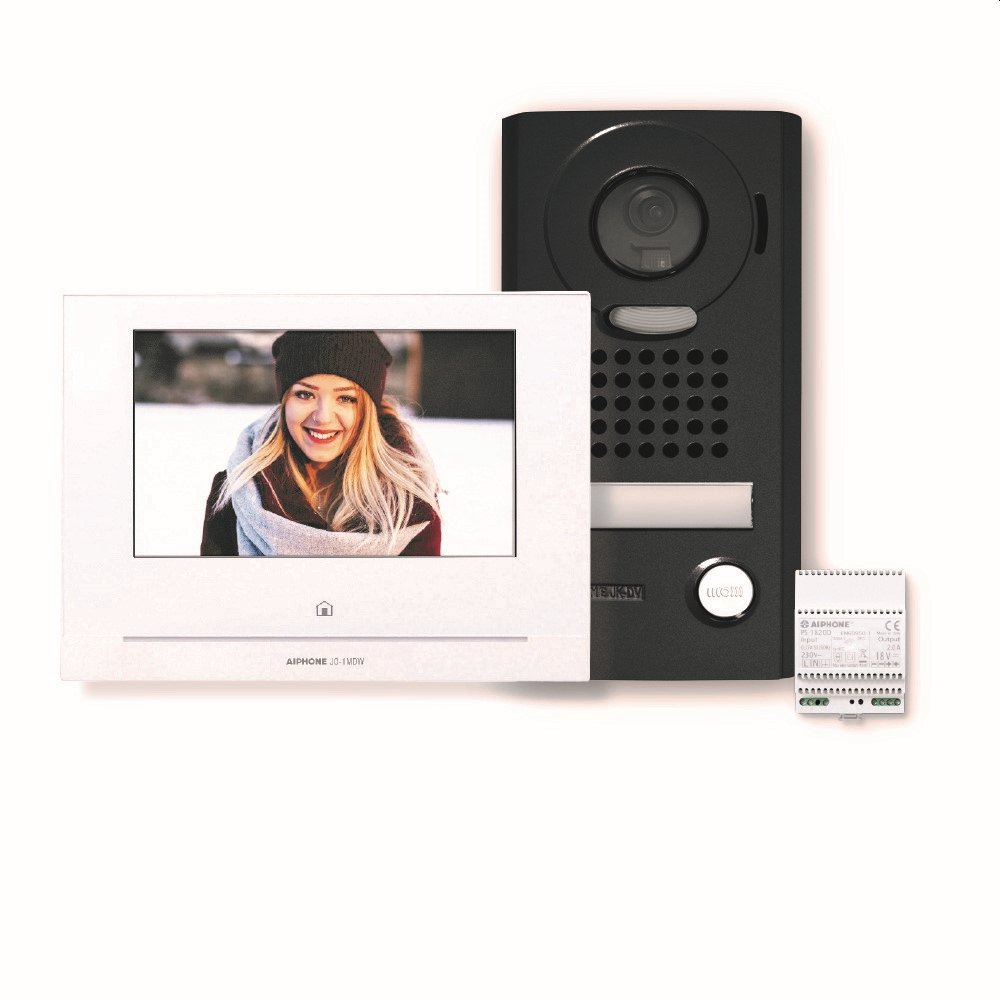 Videokit, 7" wifi-monitor & zwarte opbouw