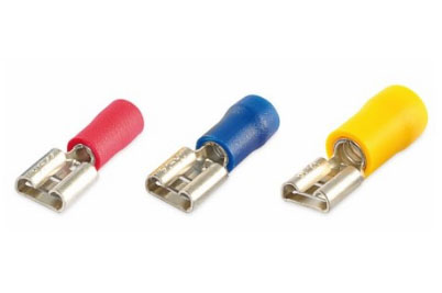 [SDT-FF25-48-5] Vrouwelijke faston 25x4,8x5 blauw 2,5mm²