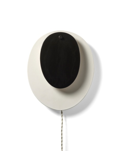 [SER-B0425004-008] WALL LAMP 02 WHITE/BLACK NEBULA