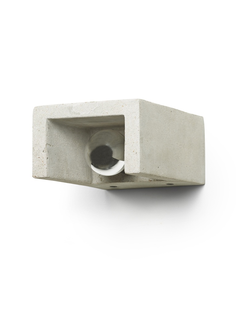 [SER-B7224002-813] WALL LAMP BLOCK CONCRETE