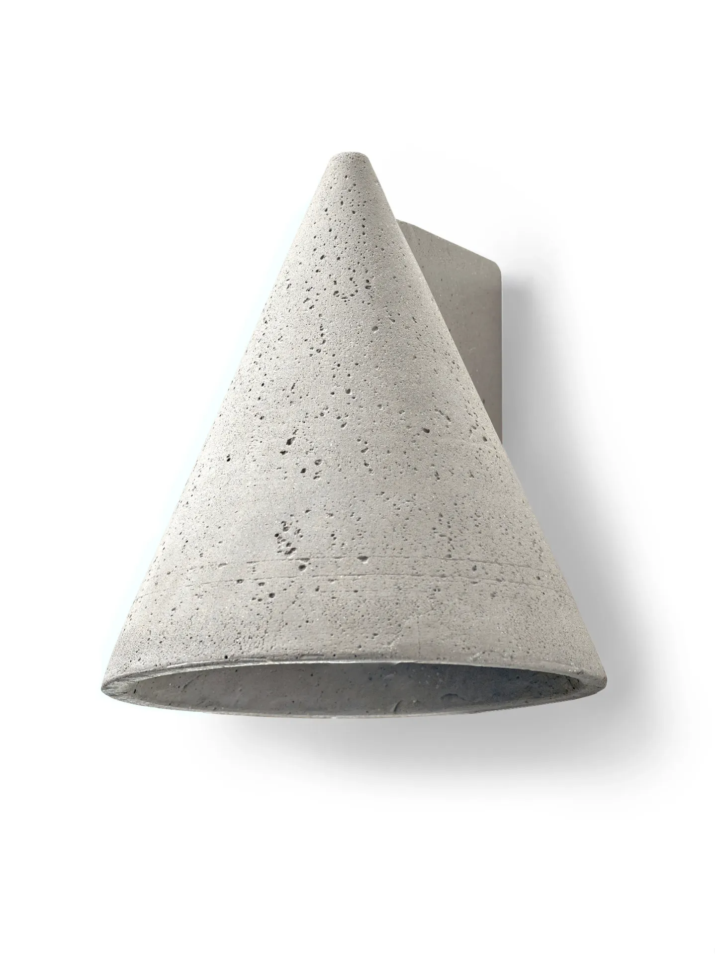 Wandlamp °1 beton Primary shape