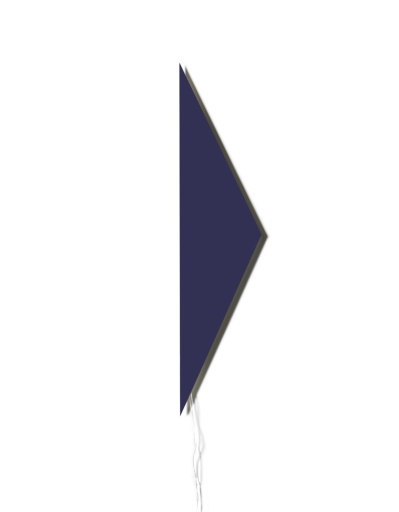 [SER-V9022100] WALL LAMP TRAMONTO 01 DEEP BLUE TRAMONTI