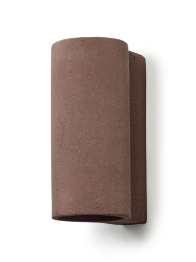 WALL LAMP TUBE DARK RED