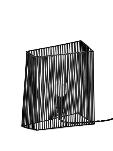 [SER-B7219016] WALL/TABLE LAMP L OMBRE BLACK