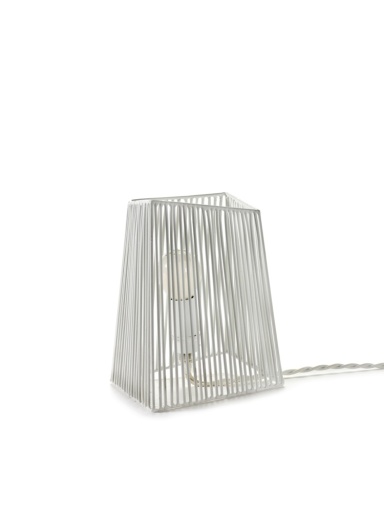 [SER-B7219015] WALL/TABLE LAMP M OMBRE WHITE