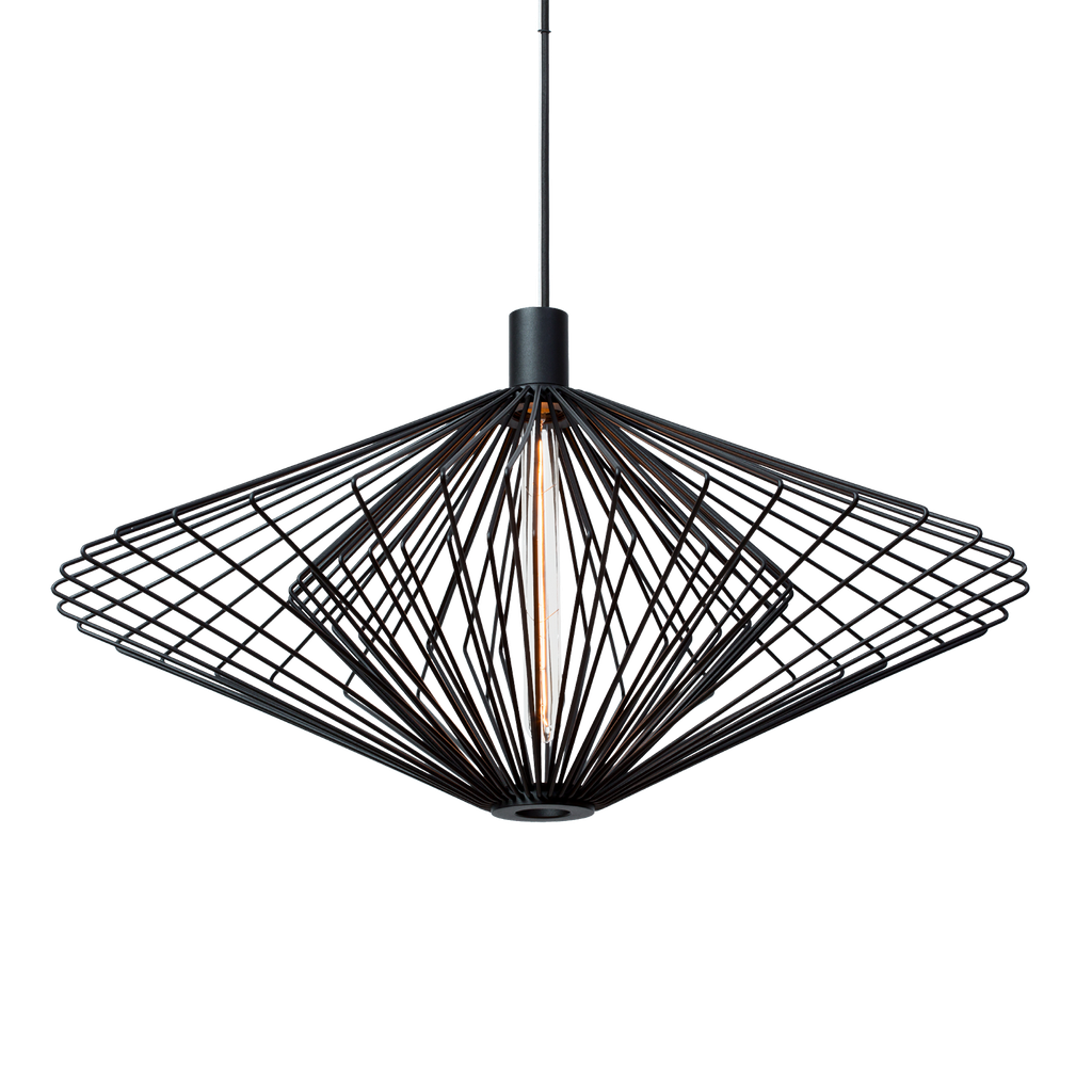[WND-2292E0B0] WIRO 2.0 DIAMOND CEILING SUSP E27 B 2.6m cable