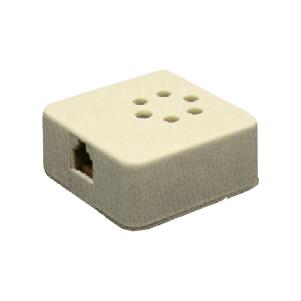 [ELI-99119] Wandcontactdoos voor telefoonstekker met modulaire ingang RJ14 6/4 - Opbouw