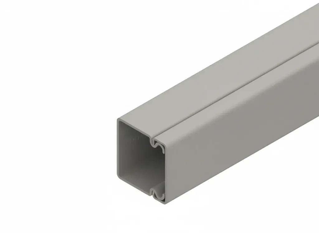 [KHN-HKL4040.1] Wandkanaal, PVC, RAL 7030. 38x40mm, L=2m