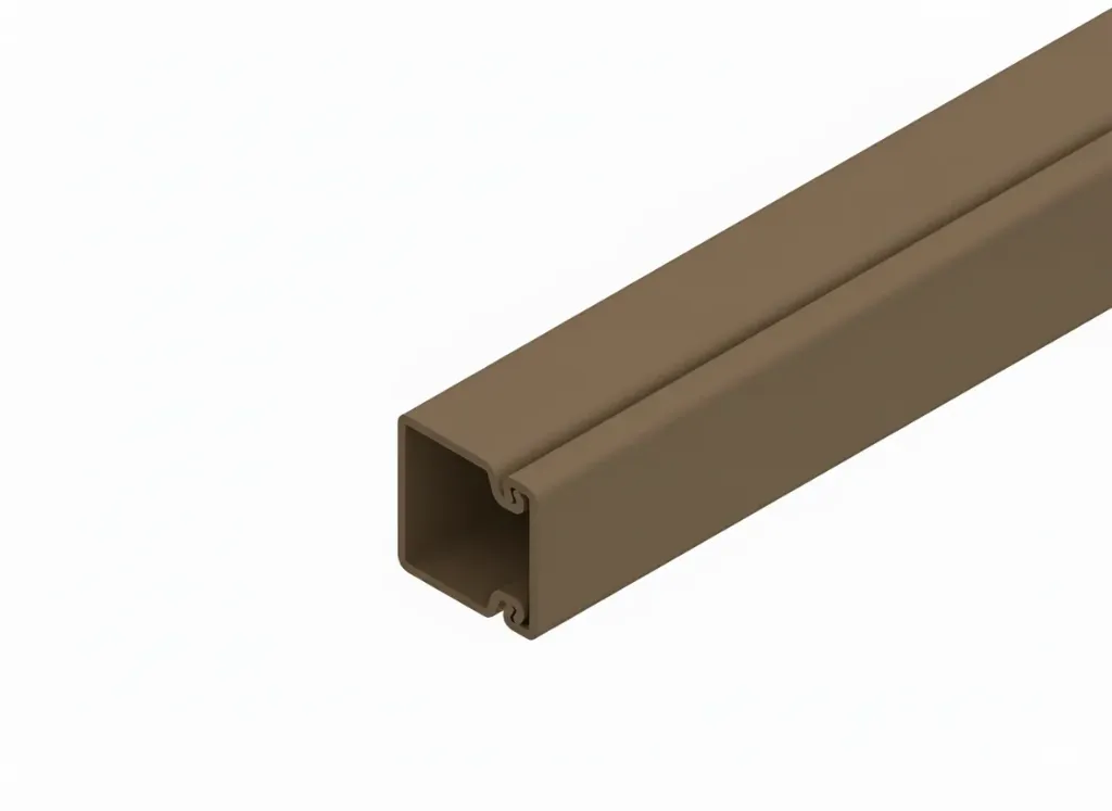 [KHN-HKL2030.5] Wandkanaal, PVC, RAL 8014. 18x30mm, L=2m