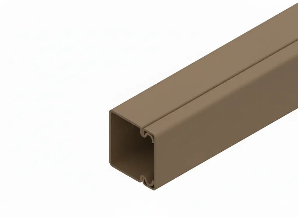 [KHN-HKL4040.5] Wandkanaal, PVC, RAL 8014. 38x40mm, L=2m