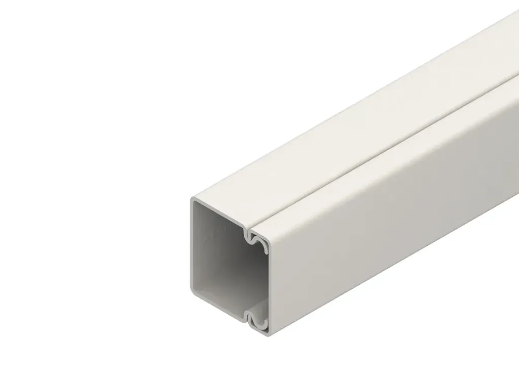 [KHN-HKL4040.6] Wandkanaal, PVC, RAL 9001. 38x40mm, L=2m