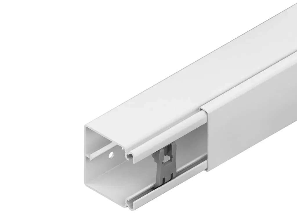 [KHN-HKL6060.6] Wandkanaal, PVC, RAL 9001. 60x62mm, L=2m