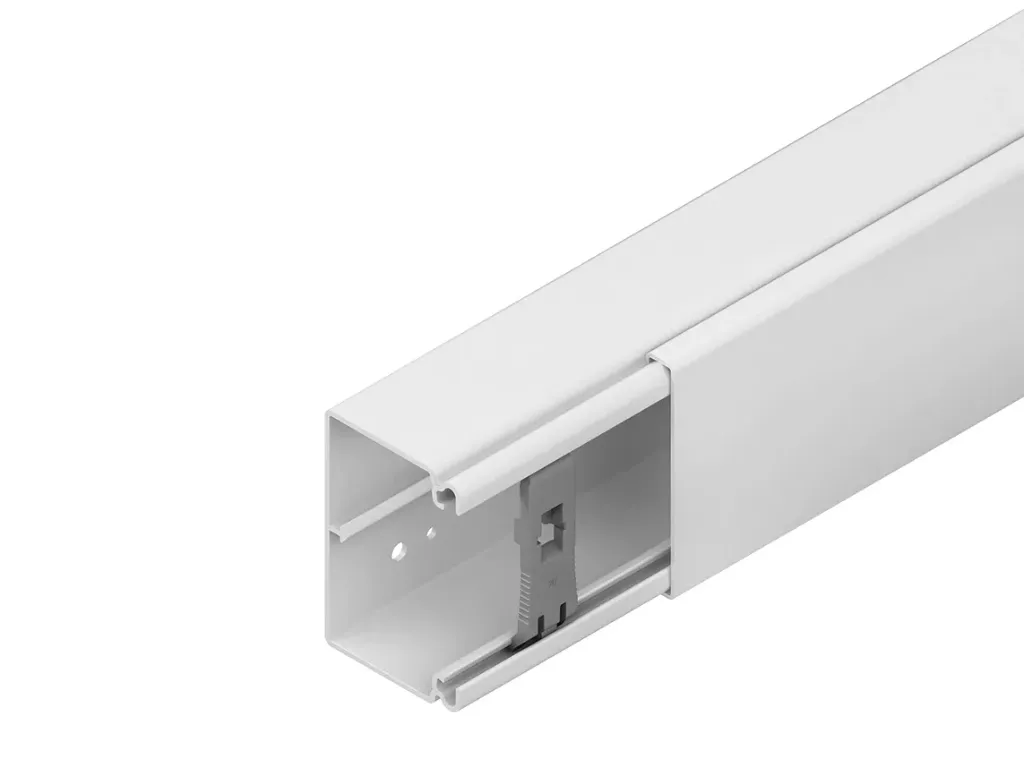 Wandkanaal, PVC, RAL 9001. 60x88mm, L=2m
