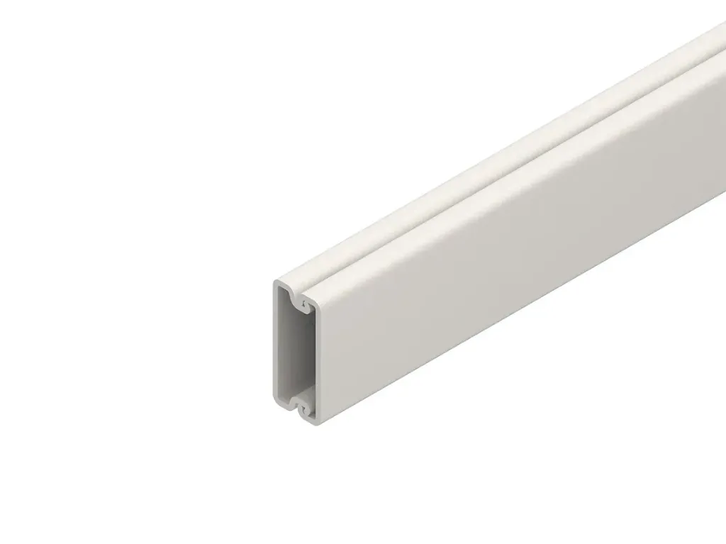 Wandkanaal, PVC, RAL 9001. 9,5x21,5mm, L=2m
