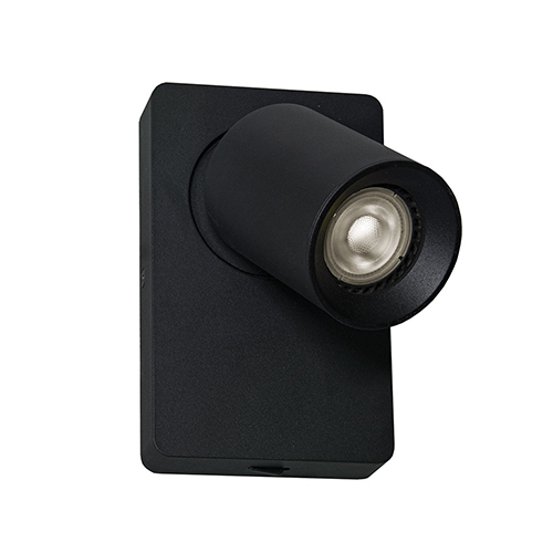 [BEL-V4261001] Wandlamp Zwart Steven